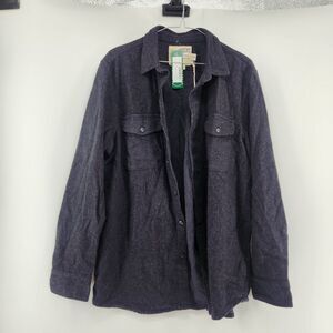 Grayers Men's Medium Navy Beaver Creek Heritage Flannel NWT